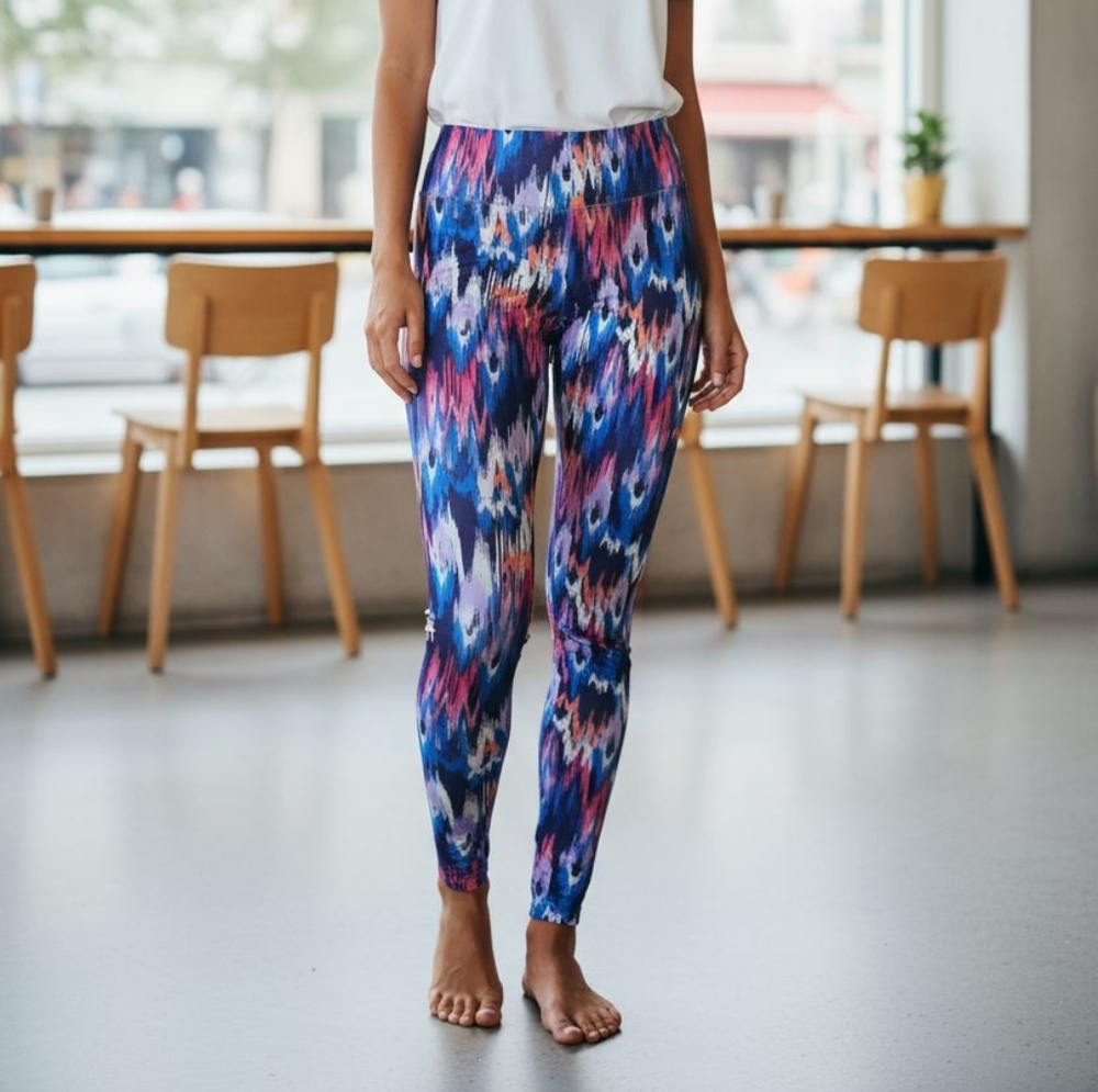 Just Be Colorful Patterned Leggings